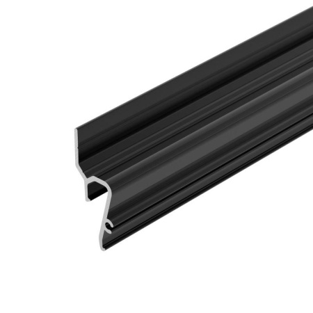 Профиль STRETCH-SHADOW-TECH-2000 BLACK (A2-DELTA) 2м алюм.  039509