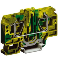 Клемма пруж. HTE.16 16кв.мм для заземл. желт./зел.  ZHT340 Клемма пруж. HTE.16 16кв.мм для заземл. желт./зел.  ZHT340