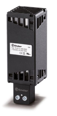 Электронагреватель щитовой 110…250В AC/DC 50Вт уст. на рейку 35мм IP20  7H5102300050