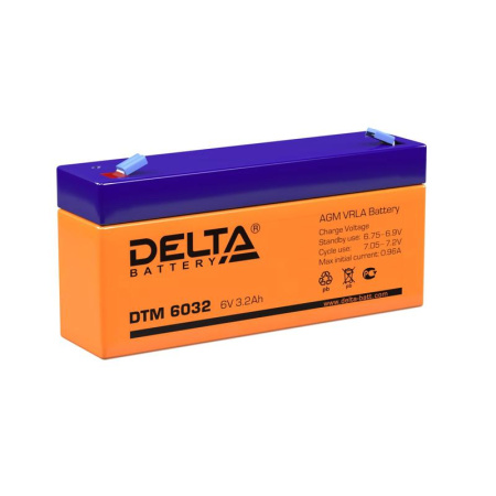 Аккумулятор UPS 6В 3.2А.ч  DTM 6032