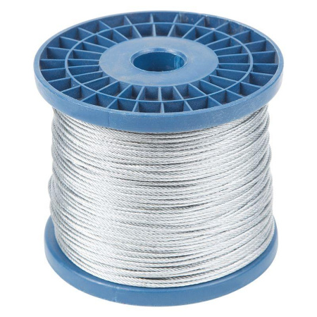Трос стальной DIN 3055 (6х7) М2 (уп.200м)  09-5520