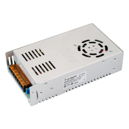 Блок питания JTS-360-24-A 0-24В 15А 360Вт IP20 сетка 2 года  025994