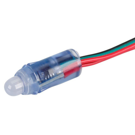 Флэш-модуль герметичный ARL-D12 5V RGB (пластик)  023330