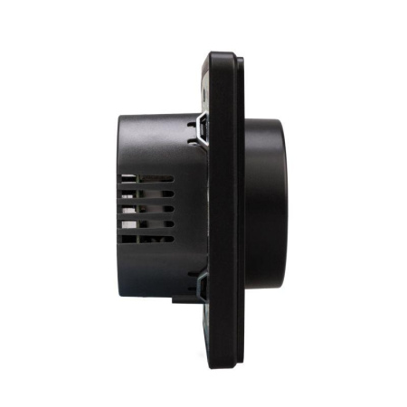 Светорегулятор ROUND (диммер) 300Вт MIELE с/у оникс  KR-78-0732-3