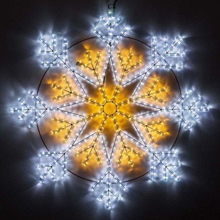 Фигура ARD-SNOWFLAKE-M12-900x900-576LED White/Warm (230В 36Вт) (IP65)  034262