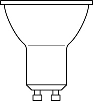Лампа светодиодная LED Value LVPAR1650 6SW/830 6Вт GU10 230В 2х5 RU (уп.5шт) OSRAM 4058075584891