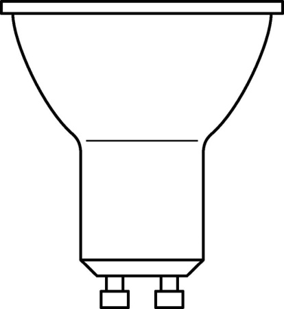 Лампа светодиодная LED Value LVPAR1675 10SW/865 10Вт GU10 230В 2х5 RU (уп.5шт) OSRAM 4058075585072