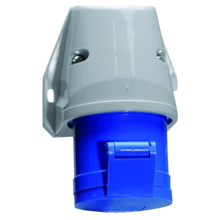 Розетка настенная 16А 3п 2P+E 6ч 230В IP44 90х72 Quick-Connect  11895