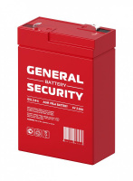 Аккумулятор 6В 2.8А.ч  GSL2.8-6