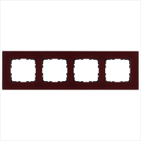Рамка 4-м G-Glass стекло гранатовый G1004GH