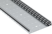 Лоток листовой перфорированный ESCA 7 50х300 L2500 сталь 2.0мм  CLP10-050-300-200-D25