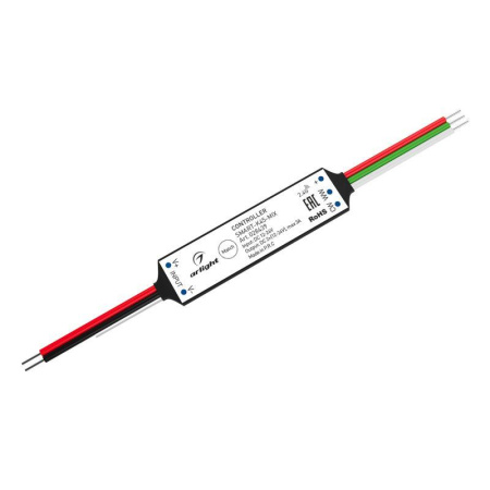 Контроллер SMART-K45-MIX 12-24В 2х1.5А 2.4G IP20 пластик 5 лет  028439