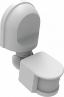 Датчик движения инфракрасный ДДИ-101 02 1200Вт 2-12м 180град. бел.  60131DEK