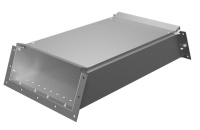 Короб кабельный 2мм ККБ-УВП-0.2/0.5 одноканал. рамка 4мм гор. оцинк.; обшивка оцинк.  KKB.UVP.25.20.HDZ/ZN