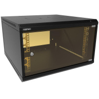 Шкаф настенный телекоммуникационный ТВЛ-6U-600-600-СР-9006  05-1066-B