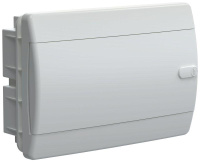 Корпус пластиковый ЩРВ-П-12 IP41 бел. дверь UNION Compact  UIC-KP13-V-12-41-K01