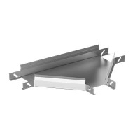 Тройник ЛТГц 400х65 1.2мм глух. оцинк.  EI-01.15.41.042