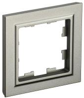 Рамка 1-м BRITE РУ-1-БрШ шампань  BR-M12-K37