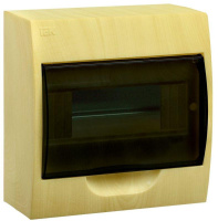 Корпус ЩРН-П-8 Krepta 3 IP41 навесной пластик. сосна  MKP12-N-08-41-K34