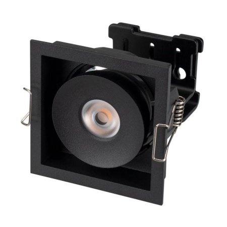 Светильник CL-SIMPLE-S80x80-9W Day4000 BK 45 deg IP20 металл 3 года  026875
