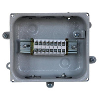 Коробка клеммная КЗН-08 У3 8 зажимов IP31 (заглушка металл)  ET013205