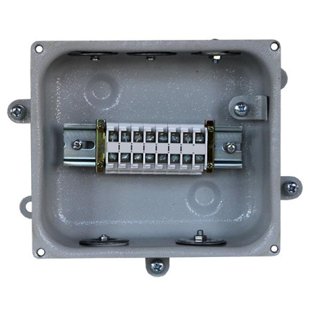 Коробка клеммная КЗН-08 У3 8 зажимов IP31 (заглушка металл)  ET013205