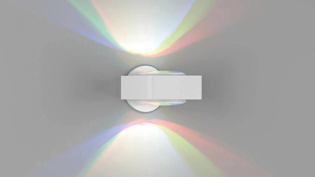 Бра декоративное LINSEGW-1025-6-WH-RGB 6Вт IP20 бел.  00-00003213