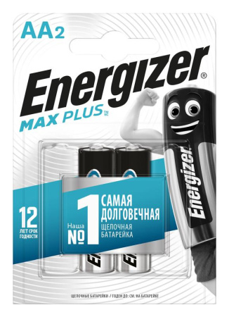Элемент питания алкалиновый AA/LR6/316 Max Plus BL2 (блист.2шт)  E301323102