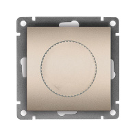 Светорегулятор СП Афина 500Вт механизм шампань  A0101-Br