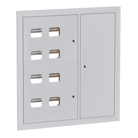Щит этажный 8кв. 2х-дверный (1000х950х150) PROxima  mb29-v-8-2