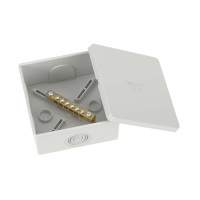 Коробка уравнивания потенциалов 6 зажимов 6 вводов д.20мм 80х80х40мм IP44  NE3106