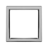 Вставка декоративная 1-м 2мод. Avanti для рамок из натуральн. материалов хром  4404822D