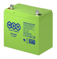 Аккумулятор 12В 55А.ч  GP12550 