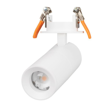 Светильник светодиодный LGD-ARTEMIS-BUILT-FLAP-R55-12W Warm3000 (WH 8-80 deg 230В) IP20 металл  051797