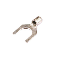 Наконечник вилочный без изоляции 0.25-1.5кв.мм отв. d6.2мм B=10.5мм (уп.100шт)  2A16