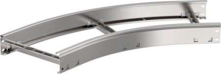 Угол для лотка 45град. 400х150 R600 LESTA  CPG05-4-45-150-400