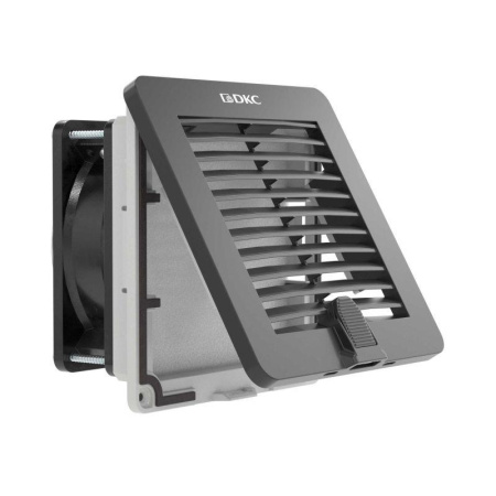 Вентилятор с фильтром RV 10/12м3/ч 230В 112х112мм IP54 RAL9005  R5RV08230B