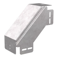 Угол для лотка вертикальный внешний 90град. 100х80 с крышкой Стандарт  PR16.0543