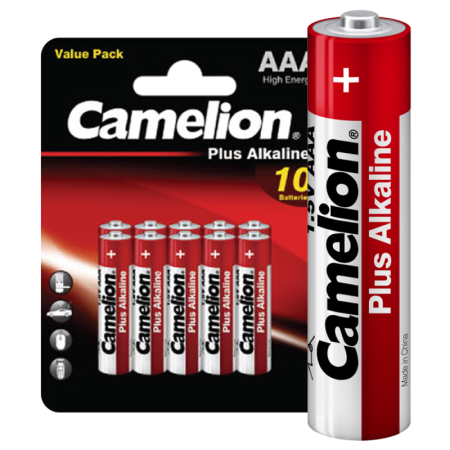 Элемент питания алкалиновый AA/LR6 1.5В Plus Alkaline BL10 (уп.10шт)  14854
