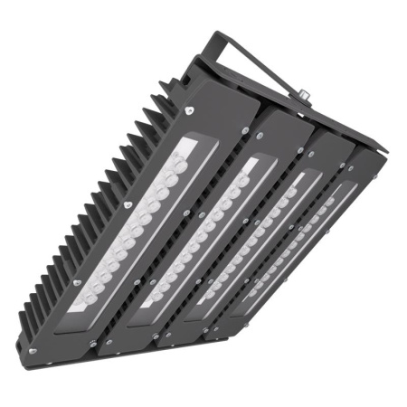Прожектор светодиодный LAD LED R700-4-PC-30-750-D36-340L1 PROM 340Вт CRI70 5000К IP67 230В КСС типа "Г" крепление на лире LADesign LADR74PC30750D36340L1PROM