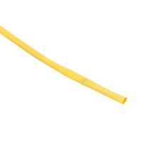 Трубка термоусадочная ТУТ нг 6/3 желт. ролик 2 м  tut-6-y-b
