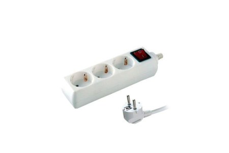 Удлинитель 3х3м с заземл. 16А IP20 S 3х3-ZDV 2.2кВт с выкл.  9328
