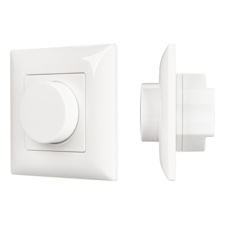 Панель SMART-P14-DIM-P-IN White 1.5А IP20 230В 0/1-10В Rotary 2.4G пластик.  033010