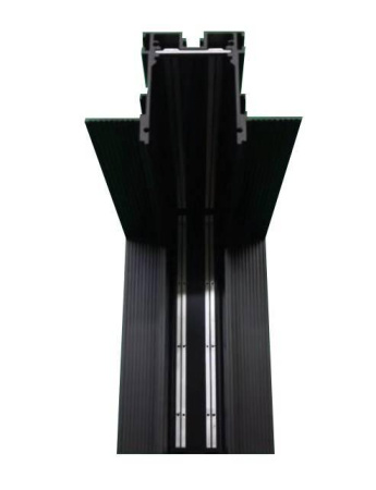 Коннектор угловой SY-601901-RC-CN-2 настенно-потолочн. для серии SY черн.  00-00005796