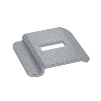 Пластина универсальная прижимно-направляющая для лотка U5 цинк-ламель (аналог гор. оцинк.)  ULP1500HDZL