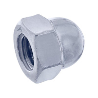 Гайка колпачковая М12 DIN 1587 класс прочн. 4.8 цинк (уп.30шт) пакет  UTORM3150078