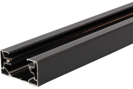 Шинопровод L1000 для трековых светильников черн.  Shp-TS-1m-black