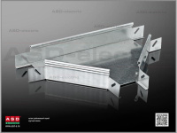 Тройник ЛТГзоц 100х100 0.7мм глух. оцинк. облегчен.  EI-21.16.21.064