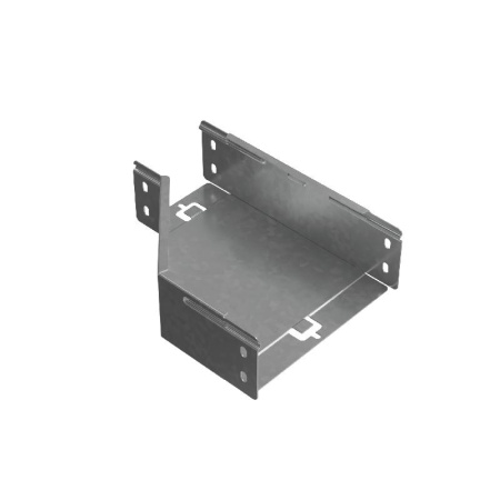 Переходник для лотка правый 80х100-200 сталь 1мм "ПЛЮС" PDplus80-100-200-R HD КМ PL1577
