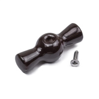 Ручка выключателя керамика корич.  B-901-02